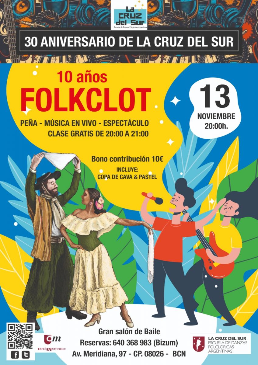 30 aniversario La Cruz del Sur