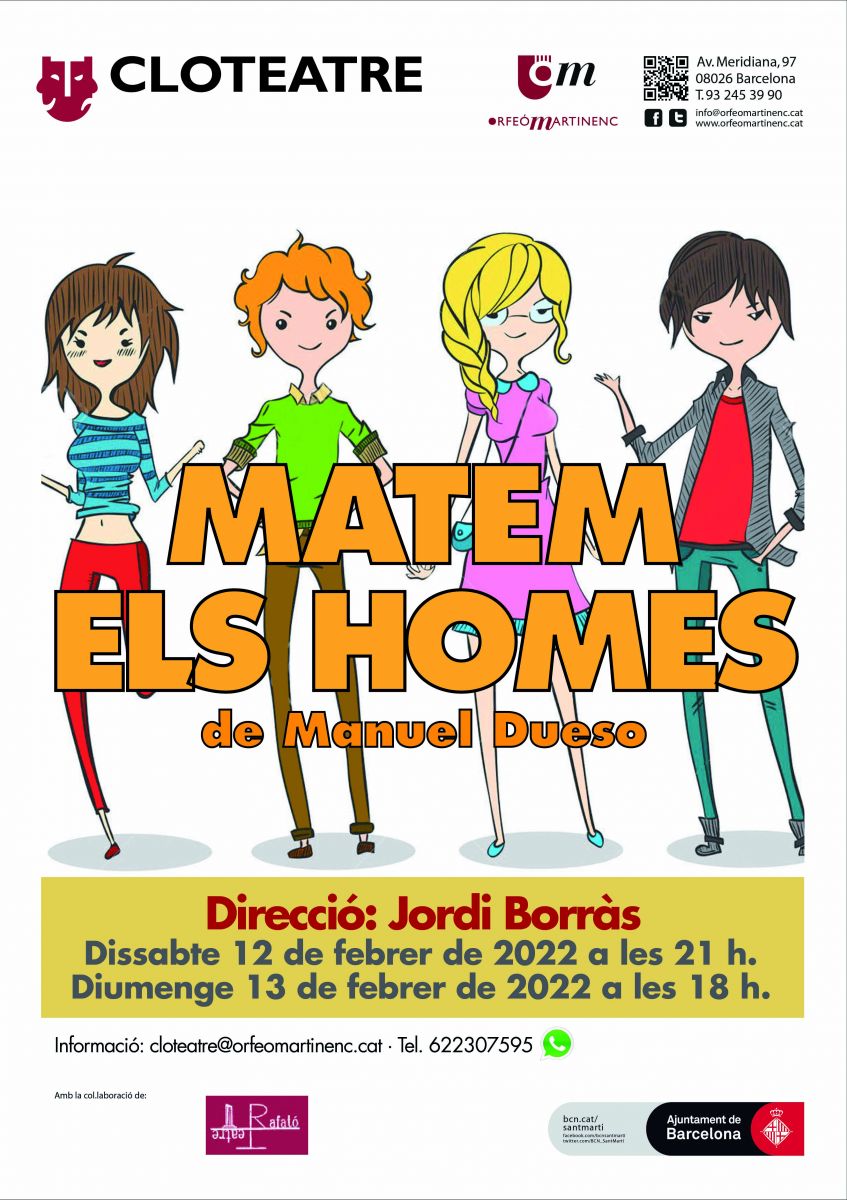 Teatre MATEM ELS HOMES de Manuel Dueso