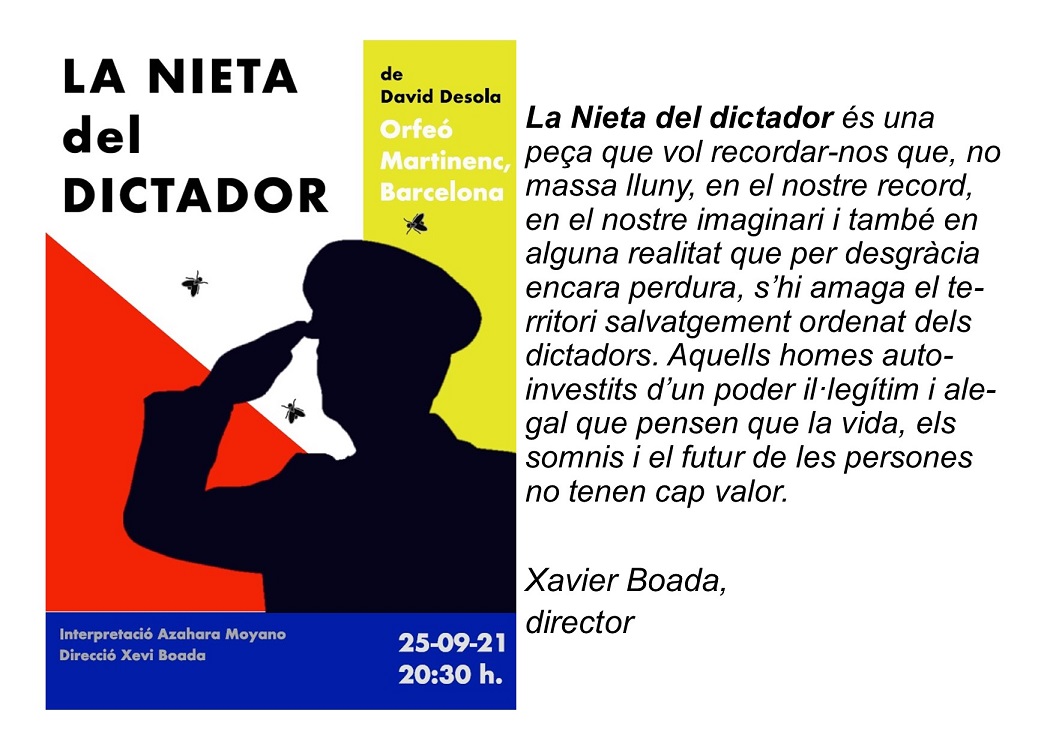 Teatre LA NIETA DEL DICTADOR
